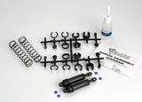 Ultra Shocks (black) (xx-long) (complete w/ spring pre-load spacers &amp; springs) (rear) (2)