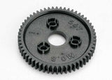 Spur gear, 56-tooth (0.8 metric pitch, compatible with 32-pitch)