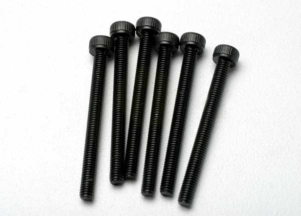 Screws, 3x32mm cap-head machine (hex drive) (6)