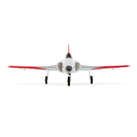 [Dış] E-Flite Habu STS 70mm EDF - Önden stüdyo görünümü, iniş takımları açık