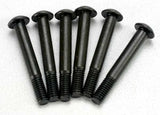 Screws, 3x21mm button-head machine (hex drive) (partially threaded, Revo brake bolts) (6)