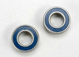 Ball bearings, blue rubber sealed (6x12x4mm) (2)