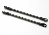 Push rod (steel) (assembled with rod ends) (2) (black) (use with #5359 progressive 3 rockers)