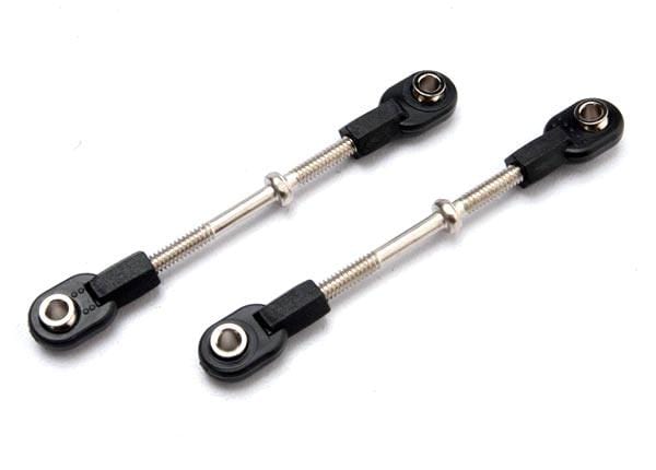 Linkage, steering (Revo 3.3) (3x50mm Turnbuckle) (2)/ rod ends (short) (4)/ hollow balls (4) (for use with Revo extended wheelbase chassis)