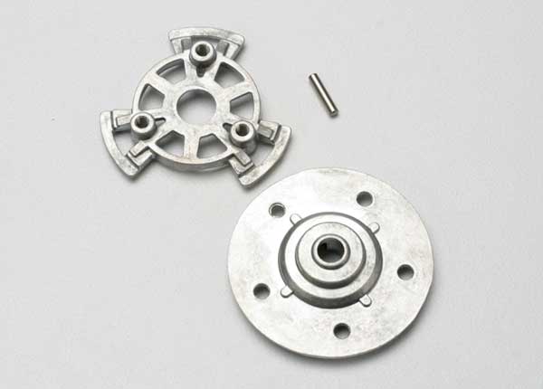 Slipper pressure plate and hub