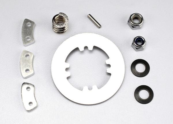 Rebuild kit (heavy duty), slipper clutch (steel disc/ aluminum friction pads (3)/ spring, Revo (1)/ spring, Maxx (1)/ 2x9.8mm pin/ 5x8mm MW/ 5.0mm NL (1)/ 4.0mm NL (1))