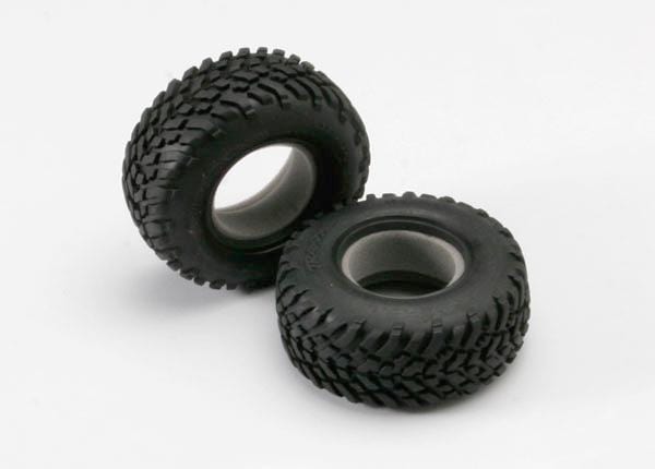Tires, off-road racing, SCT dual profile 4.3x1.7- 2.2/3.0" (2)/ foam inserts (2)