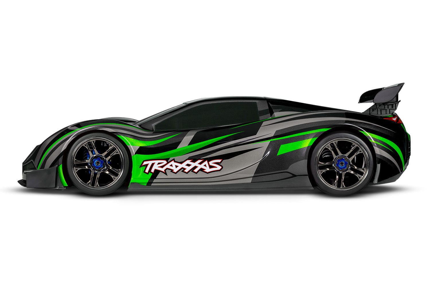 [Dış] Traxxas XO-1 - yan profil görünüm, yeşil kaplama