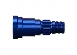 Stub axle, aluminum (blue-anodized) (1) (for use only with #7750X driveshaft)
