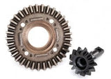 Ring gear, differential/ pinion gear, differential (front)