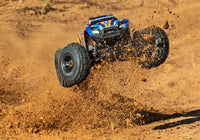 [Action] Traxxas Wide Maxx - Turuncu gövde tek teker üzerinde wheelie