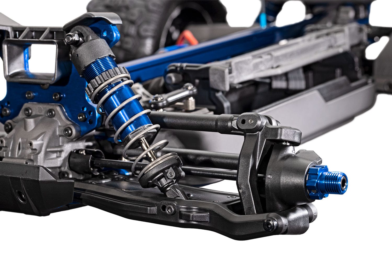 [Motor] Traxxas Sledge - amortisör ve süspansiyon kolu yakın çekim