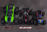 [Boyut] Traxxas Sledge - X-Maxx ve Maxx ile boyut karşılaştırması