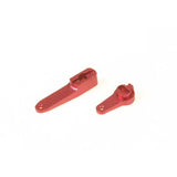 Shift/Brake Arm Set, Aluminum, Red: LST, LST2, AFT