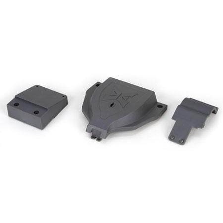 Electronics Cover &amp; R Mount: 1:10 2wd Ruc/Tor 