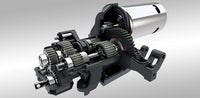 [Motor] Traxxas TRX-6 Hauler - yüksek-alçak vites şanzıman ve motor kesit görünümü