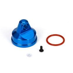 Shock Cap, Aluminum, Blue: LST/2, XXL/2