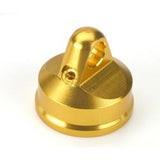 Shock Cap, Aluminum, Gold: LST, LST2, AFT, MGB 