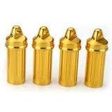 Shock Body & Cap Set, Gold (4):LST, LST2, AFT, MGB