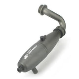 LOSB5058 Tuned Pipe &amp; Header, Hard Anodized: LST/2, AFT, MGB