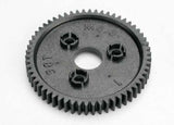 Spur gear, 58-tooth (0.8 metric pitch, compatible with 32-pitch)