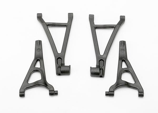 Suspension arm set, front (includes upper right & left and lower right & left arms)