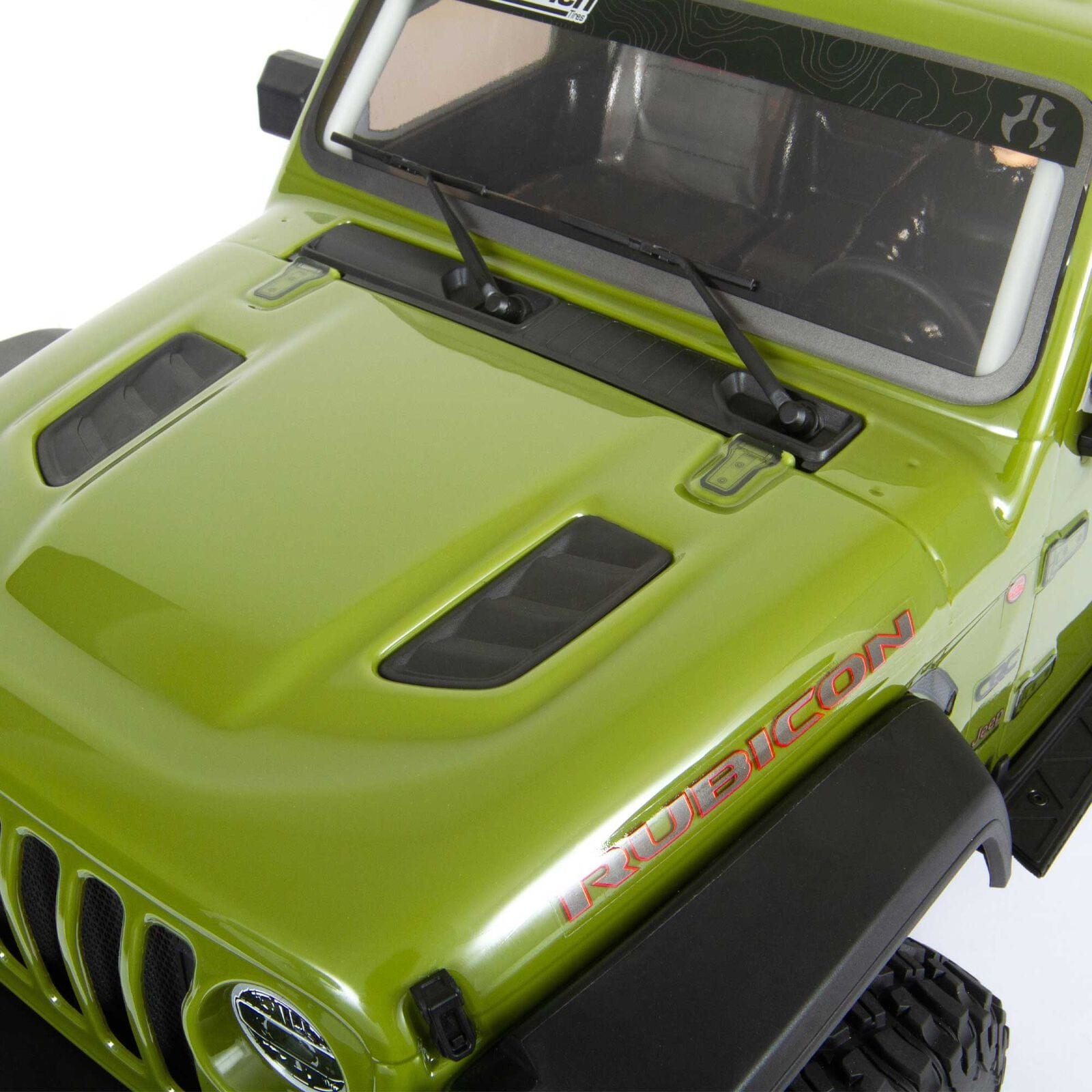 [Detay] Axial SCX6 Jeep JLU Wrangler 1/6 - kaput ve ön cam