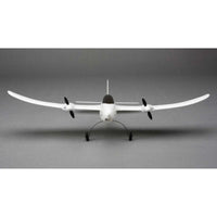 [Dış] HobbyZone Duet RTF - Önden görünüm, kanat açıklığı ve çift pervane