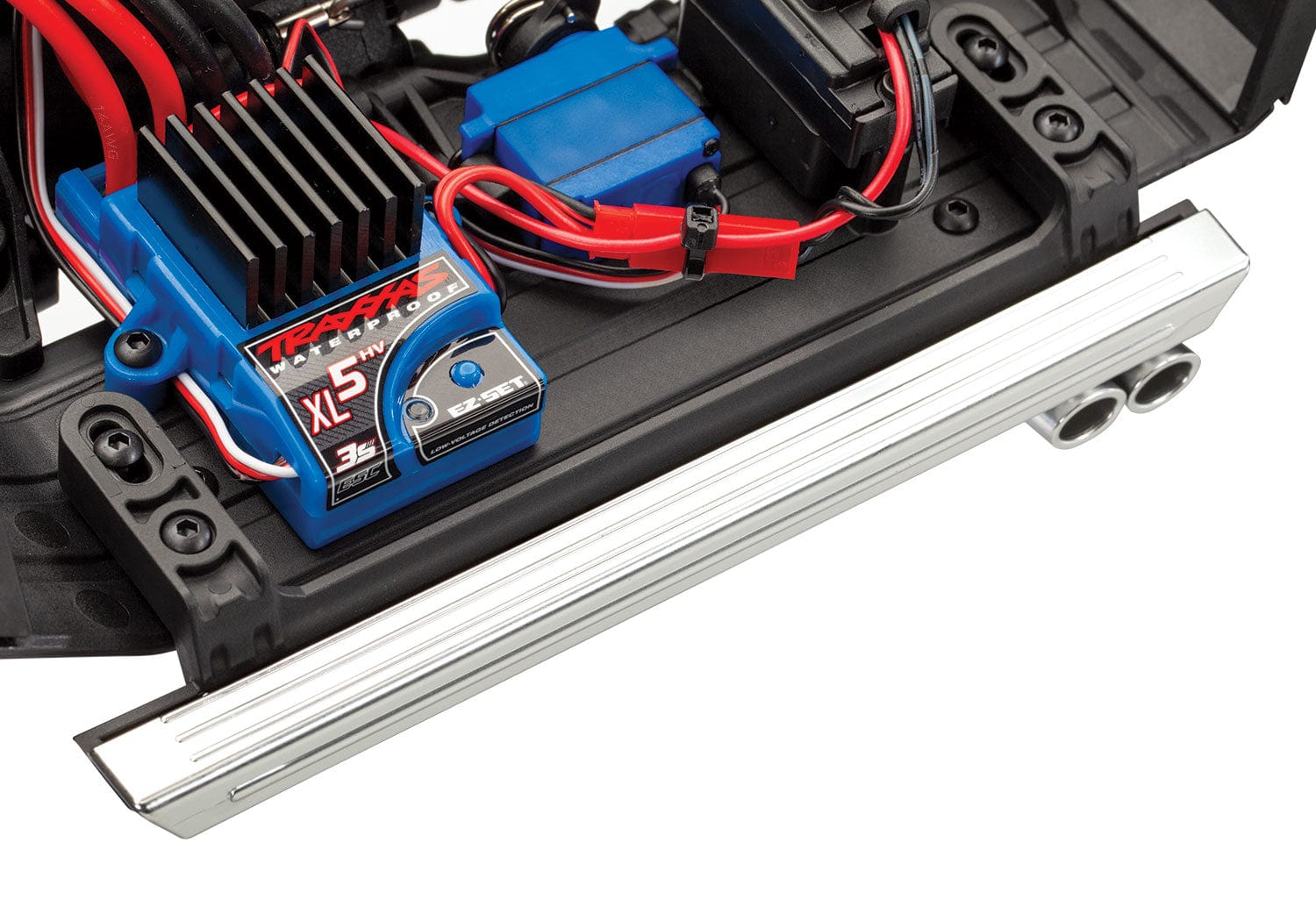 [Motor] Traxxas G63 6x6 - XL-5 su geçirmez ESC ve servo detayı
