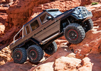 [Action] Traxxas G63 6x6 - kırmızı kayalarda dik kaya tırmanışı