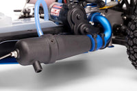 [Motor] Traxxas Nitro Slash - ayarlı egzoz susturucu ve yakıt hattı yakın çekim