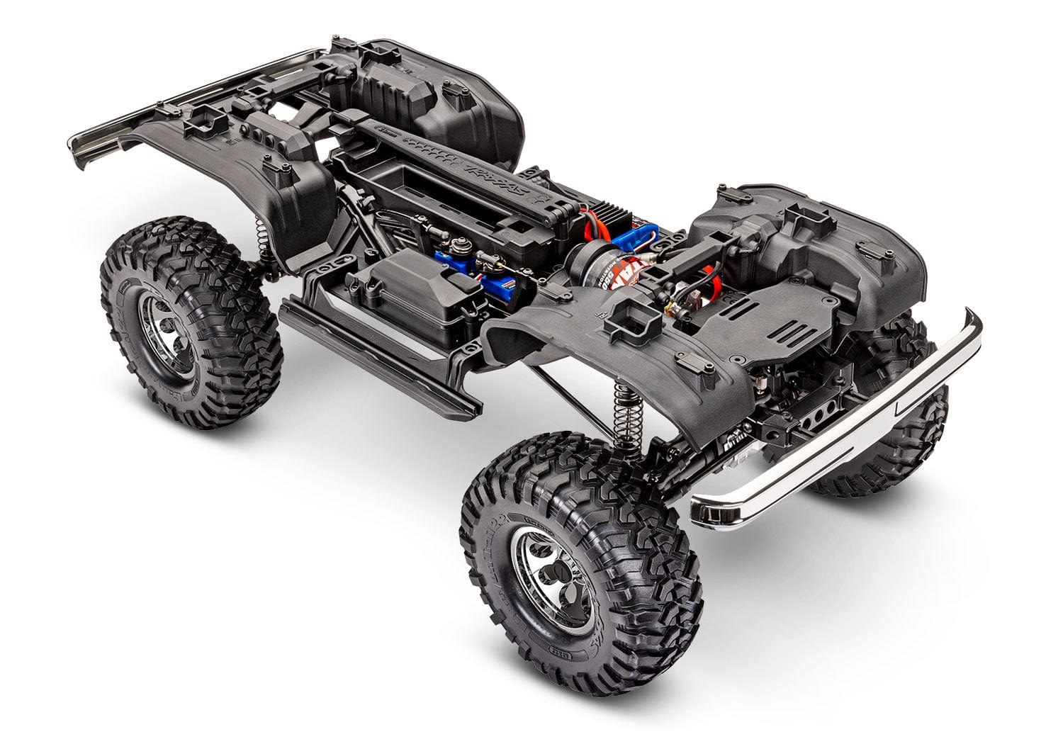 [Motor] Traxxas K10 Cheyenne - gövdesiz şasi, motor, ESC ve batarya yuvası