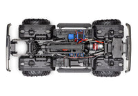 [Motor] Traxxas K10 Cheyenne - şasi alt görünümü, motor, ESC ve servo detayı