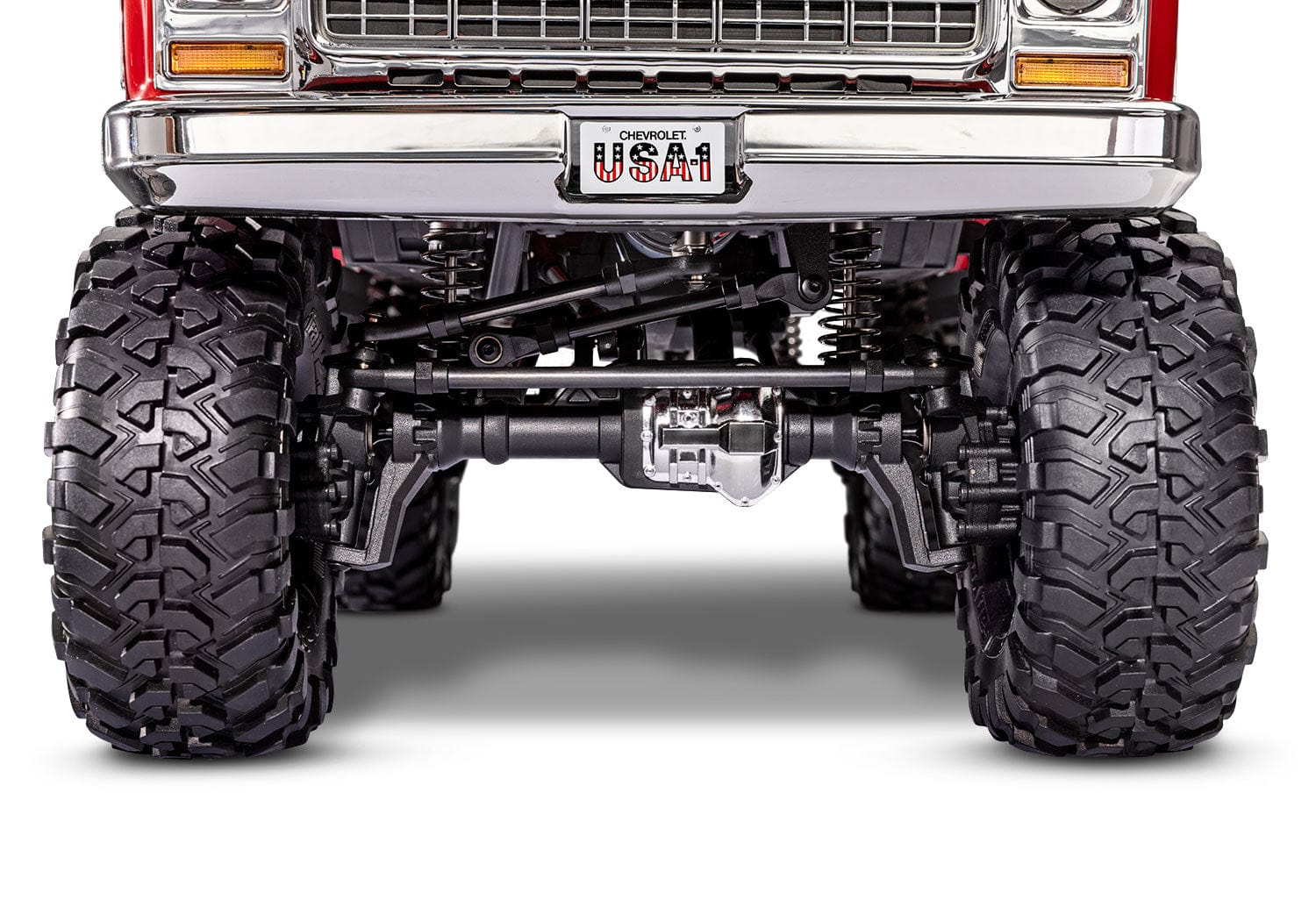 [Motor] Traxxas K10 Cheyenne - ön aks, diferansiyel ve direksiyon kolu detayı